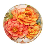 Handmade Teacup Coffee Cup Flower Photo Glass Cabochon Flatback Demo Flat Back Cameo For Diy Jewelry Making Supplies Accessories