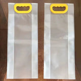 10pcs 5kg/10kg Rice Grain Packaging Bag Plastic with Handle Food Vacuum Bag Insect Proof Moisture-proof Food Storage Sealed Bag