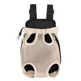 Pet Backpack Portable Portable Cat Double Shoulder bag Outdoor Travel Dog Carrier Bag Pet Dog Front Bag Mesh Backpack