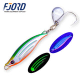 FJORD 40g 60g Metal Fishing Jig Tail Spinner Lure Spinning Sea Spoon Pike Bass New Arrivals 2025 Artificial Baits Fishing Tackle