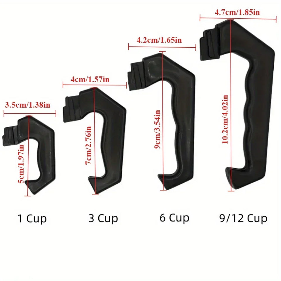 1Pc Coffee Pot Handle For Coffee Espresso Moka Stove Pot Replacement Parts 1 3 6 9 12 Cups Coffee Accessories Coffeeware
