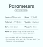 CYCLAMI Ultralight Bike Inner Tube 26 27.5 29 Inches MTB Bicycle TPU Material Tire 45mm French Valve Super Light Anti-Oxidation