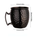 1PC 530ml Stainless Steel Moscow Mule Mug Kitchen Bar Beer Cup Coffee Mug Drinkwares Cup