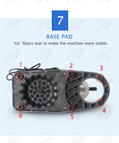 ITOP Ice Crusher Small Commercial Ice Shaver Stainless Steel Shaved Ice Machine Snow Cone Maker