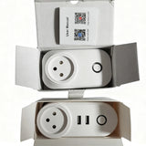 16A Israel Smart Plug WIFI Socket Bluetooth USB ISR IL Outlet-Voice Timer Remote-Tuya/Alexa/IFTTT/ Life Home Automatio