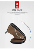 Retro Leather Shoes for Men Summer 2025 New Outdoor Lightweight Men's Loafers British Peas Shoes Men's Moccasins Tenis Masculino