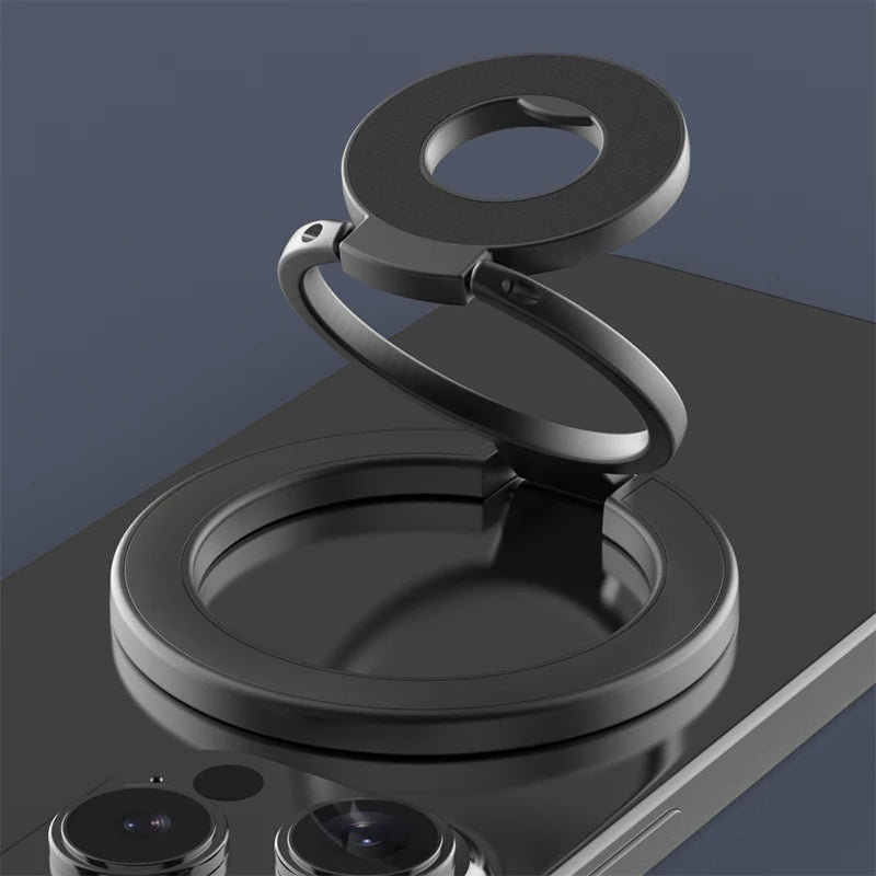 2025 New Double Sided Magnetic Phone Stand for Magsafe Strong Magnet Folding Holder Desktop Bracket for iPhone 17 16 15 Pro/Plus
