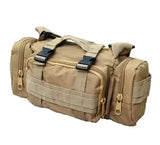 Outdoor Hiking Waist Bag 600D Waterproof Oxford Climbing Shoulder Bags Fishing Camping Hiking Pouch Chest Bag