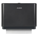 AIKE Professional Paper Towel Holder Wall Mount Punch Free Tissue Dispenser with Smart Lock Paper Box for Toilet Bedroom Kitchen
