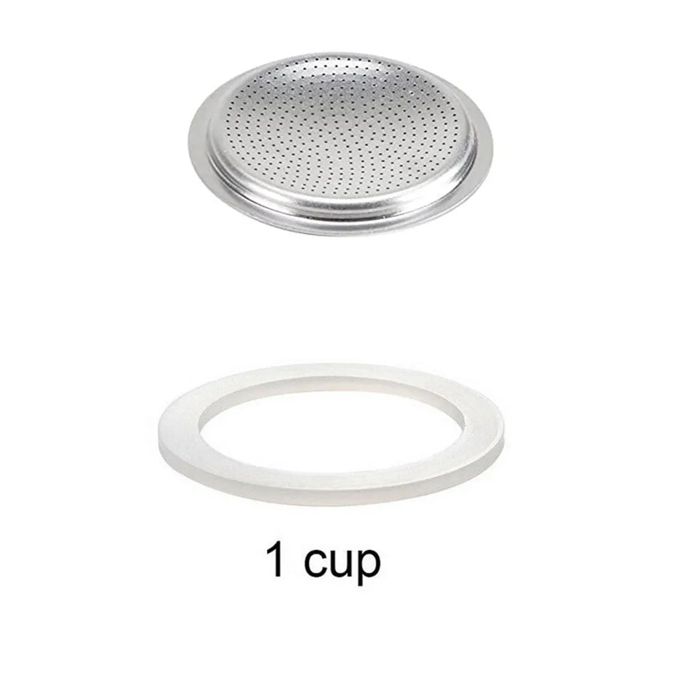 Coffee Rubber Sealing Ring Gasket Washer Gasket Replacenent Cups Rings For Moka Pot Espresso Coffee Makers Kitchen Supplies