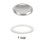Coffee Rubber Sealing Ring Gasket Washer Gasket Replacenent Cups Rings For Moka Pot Espresso Coffee Makers Kitchen Supplies