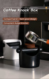 Coffee Knock Box For Grind Waste Grounds Dump Anti-slip Pad Shock-Absorbent With Removable Bar Espresso Maker Cafe Barista Tools