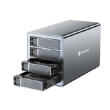 【Free Local Warehouse!】Yottamaster 150W External Hard Drive Enclosure 2.5"3.5" SATA HDD SSD Enclosure RAID Hard Drive Storage