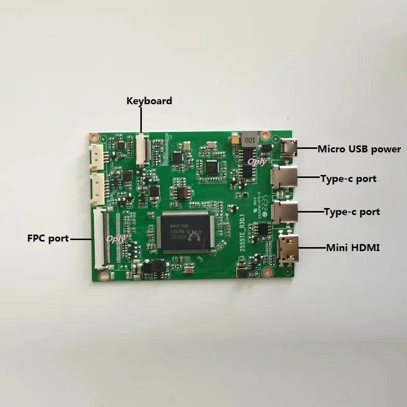 11.6 inch 1366X768 IPS EDP Panel screen with Controller board 2 type-C mini HDMI-compatible for PC PS X360 Laptop raspberry DIY