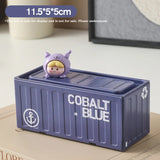 Mini Compact Iron Storage Container - Creative Desktop Organizer Desk Organizer Metal Box for Rings Chargers Pens Coins Jewelry