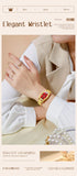 OLEVS Brand Casual Stainless Steel Female Wristwatcch Relogio Feminino Luxury Gold Red Quartz Ladies Watch Fashion Women Watches