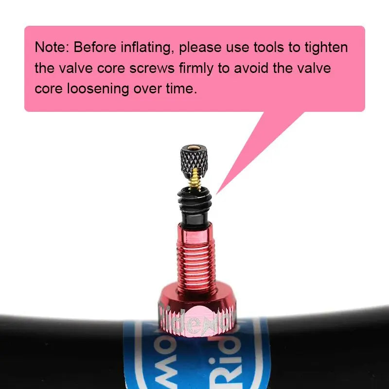 RideNow Metal Nozzle Tpu Inner Tube Removable Valve Cores External Thread Tube 700Cx18-32C/32-47C Road Bike &Gravel Presta Valve