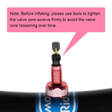 RideNow Metal Nozzle Tpu Inner Tube Removable Valve Cores External Thread Tube 700Cx18-32C/32-47C Road Bike &Gravel Presta Valve