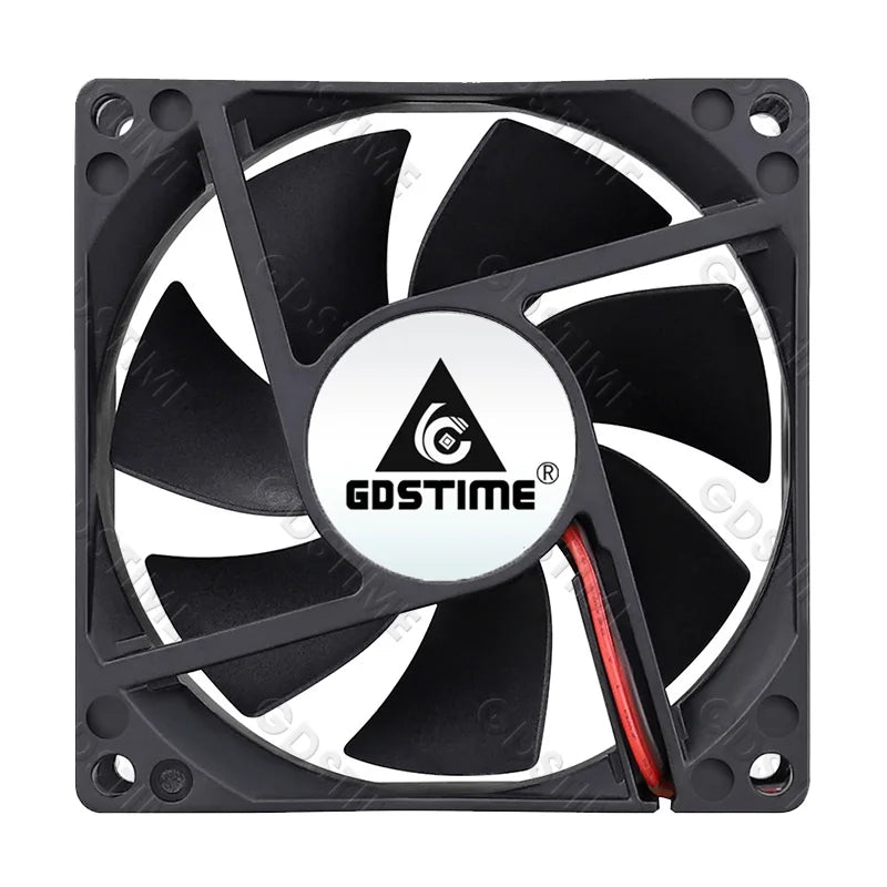 Gdstime DC 12V Waterproof Industrial Ultrasonic Humidifier Refrigeration Cooler 60mm/80mm/120mm Outdoor Water Proof Cooling Fan