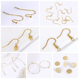 18k Gold Plated Spacer Beads For Bracelet Making,Separators For Beads,Jewelry Fittings,DIY Jewellery Making Supplies Wholesale