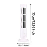 LED Tower Fan Bladeless Tower Fan 90 Degree Oscillating Quiet Portable USB Electric Desk Fan with Light for Home Bedroom Office