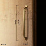 Antique Brass Cabinet Knobs Drawer Handles Zinc Alloy Pulls Mid-Century Modern Hardware for Kitchen and Bathroom Cupboard