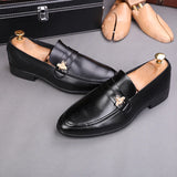 Mens Dress Shoes Formal Leather Shoe Fashion italy shoes Handmade Wedding Party Shoes Men Loafers Oxford Shoes