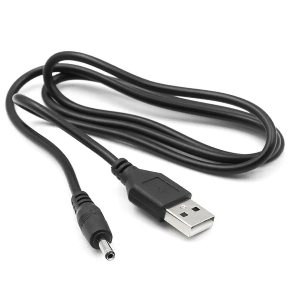 USB to DC 3.5mm Power Cable Jack Connector 5V Charger Power Cable 3.5*1.35mm Universal For HUB Mini Fan Router Speaker MP3/MP4