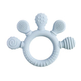 1PC Baby Silicone Teether Toys BPA Free Silicone Finger Ring Pacifier Chain Soothing Teething Toys For Newborn Teething Gifts