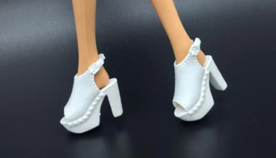 Doll toy accessories shoes high heels black shoes for your BB dolls BBIA31