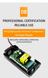 71.4V 3A 4A 2A Li-ion Charger 17S 61.2V 62.9V 3A Lithium Chargers T/PC/IEC 3Pin Connector