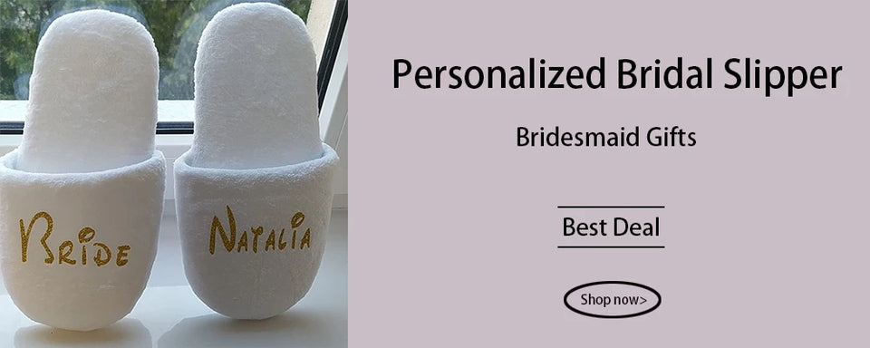Personalized Bridal Slipper Bridesmaid Gifts Wedding Bridesmaid Fluffy Bachelorette Fluffy Slippers birthdays Christmas Gifts
