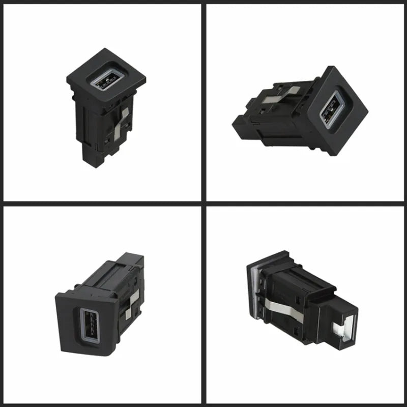 Car charger QC3.0 Fast charger Interface Socket Quick Charger Adapter Phone for Volkswagen Magotan B6