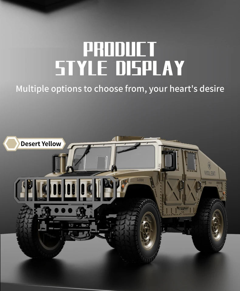 New JJRC C8835 RC Car Simulation 4x4 All-terrain RC Off-road Climbing Car Electric Remote Control Car Model with Light Toy Gift