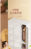 Storage Organizer Closet Bedroom Cube Clothes Free Shipping Cupboard Partitions Wardrobe Portable Guarda Roupa Home Furniture