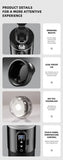 E-ACE 12/24V Car Heat Mug 500ML Car Kettle Stainless Steel Heating Travel Cup Dry burn Protection Coffee Tea Instant Noodles