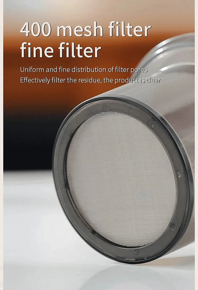 Protable Glass Drip Filter Ice Drop Coffee Maker Cold Brew Dutch Coffee Maker Pot Specialized Barista with 100pcs Filter Paper