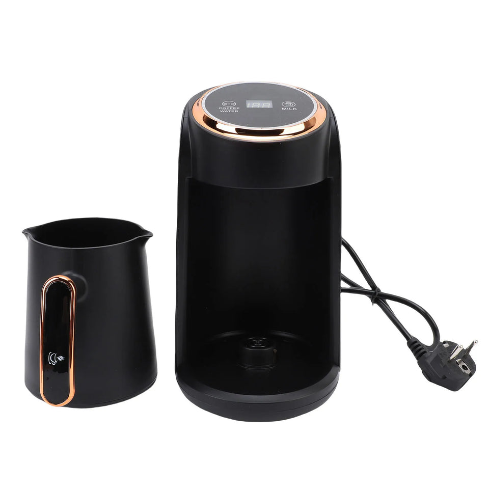 Turkish Coffee Machine 600W Anti Overflow 300ML Visible Turkish Coffee Maker 4 Cup for Home  Turkish Coffee Machine