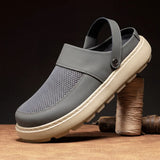 Summer Sandals Men's Outdoor Beach Anti-slip Breathable Slippers Men's Beach Comfortable Soft-soled Casual Men Shoes
