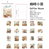 20pcs/lot Kawaii Stationery Stickers coffee life Diary Decorative Mobile Stickers Scrapbooking DIY Craft Stickers