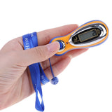 LCD Display Electronic Digital Tally Counter Electronic Finger Counter With Battery MP3 Manual Counter With Lanyard Random Color