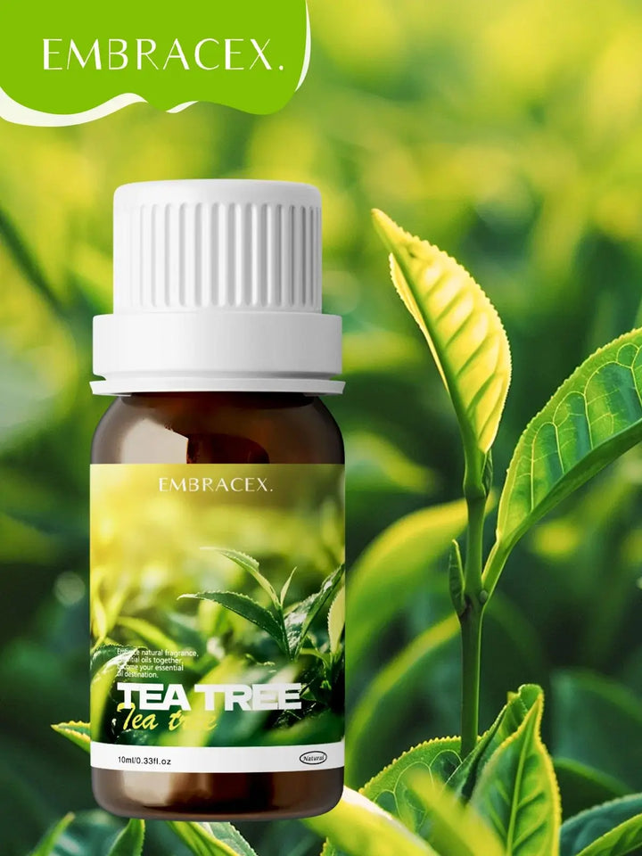 Tea Tree Oil For Skin,Hair,Aromatherapy,Diy Candle, Natural Tea Tree Essential Oils 10ml Gift For Travel, Camping, Hiking