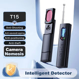 Wireless Camera Detectors 5 Levels Adjustable Sensitivity GPS Detector 25H Working Time for Travel Hotel Car for Office Bathroom