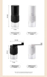 New Portable Electric\Manual Coffee Bean Grinder Household 30 Gears Externally Adjustable Coffee Machine Rechargeable Grinders