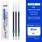 Uni-ball ZENTO Click Gel Pen,0.38/0.5/0.7mm Various Colors Water-based pen With Ergonomic Grip Smooth Writing for School&Office
