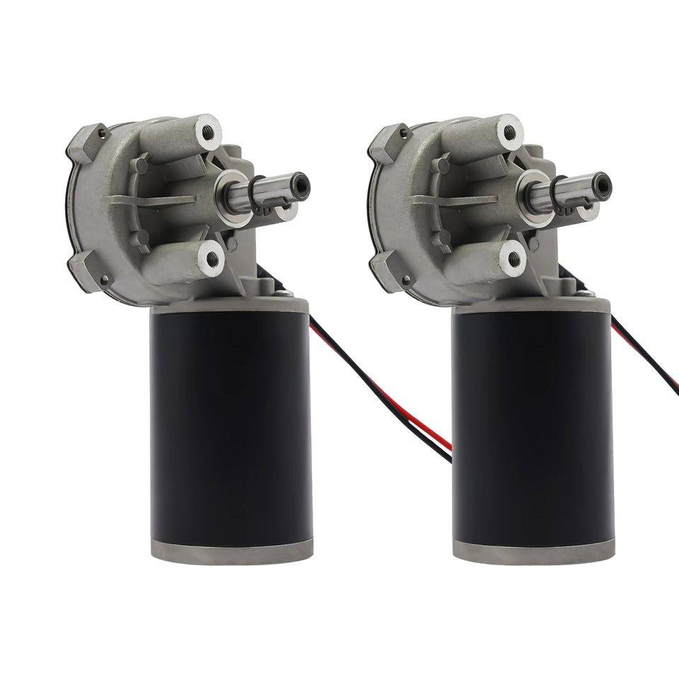 Bymaocar Dc Motor, 60w 220rpm Dc Gear Motor, Electric Gear Motor  60w-24v/12v Used in Packaging, Printing, Textile,