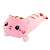15 Styles 50-150cm Long Cat Plush Toys Stuffed Soft Pause Office Dog Doll Bed Sleepping Pillow Home Decor Birthday Girls Gifts