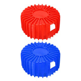 2pcs 70mm Manifold Gauge Protective Boot Covers For Gauges Red Blue Electrical Appliances And Testing Equipment Accessories