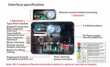 IP66 Waterproof Tuya Wifi Fingerprint Smart Door Lock Outdoor Gate TTLock Bluetooth Password Card Electronic Rim Lock For Home