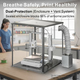 FYSETC FNATR For Bambu Lab A1 3D Printer Enclosure Transparent Acrylic Sturdy Designed 3D Printer Cover with Filter System